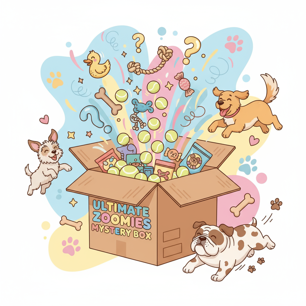 Ultimate Zoomies Mystery Box (large dog)